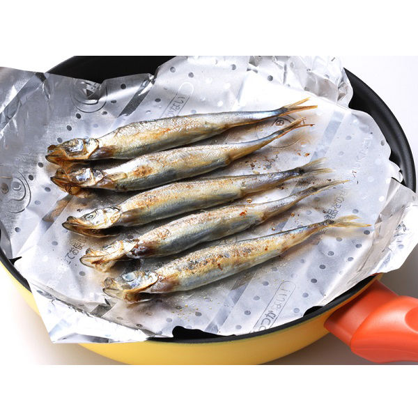 フライパン用ホイル 魚焼きホイル 25cm×6m 1セット（3本：1本×3