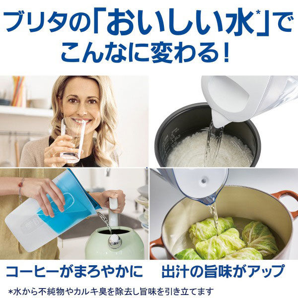 ブリタ（BRITA） 浄水器 ポット型 ピッチャー 交換用 カートリッジ マクストラ プラス 1個入 【日本正規品】