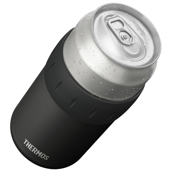 サーモス（THERMOS） 保冷缶ホルダー 350ml缶用 ブラック JCB-352 BK 1