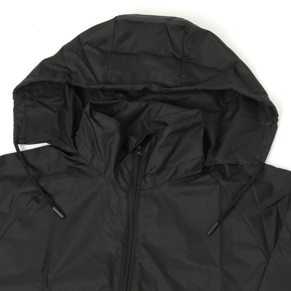 パッカブルウィンドブレーカー(Mサイズ) ブラック LAKOLE/ラコレ