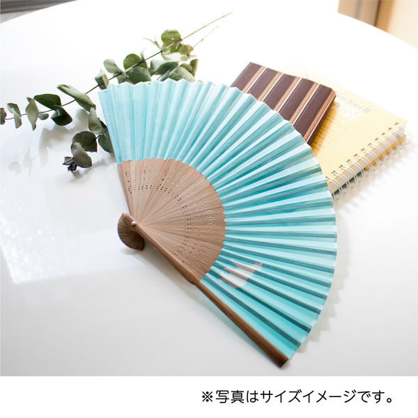 熊本物語　非売品 新日本カレンダー 新日本 扇子 ZOO シロクマ 655 1本（直送品