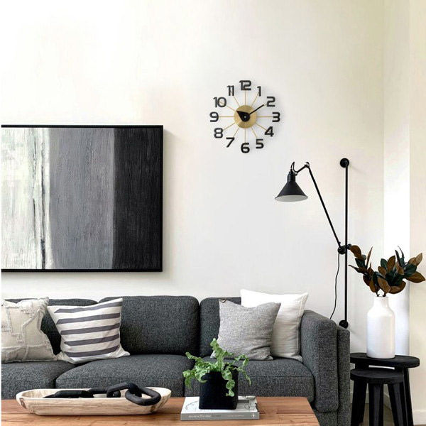 【美品】ジョージネルソン　掛け時計　フェリスウォールクロック。離島、沖縄は不可。 George Nerson Ferris Wall Clock Brown / ジョージネルソン