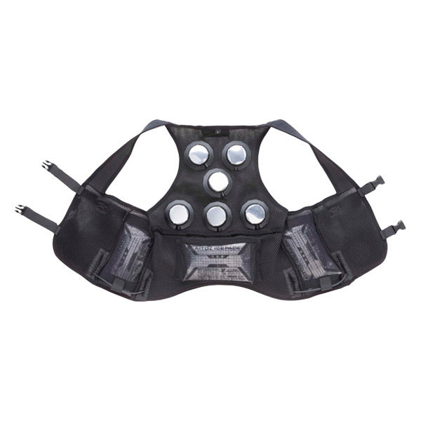 アイトス 温冷ペルチェ3点式ベスト AZ-8154-010-F 1式（直送品