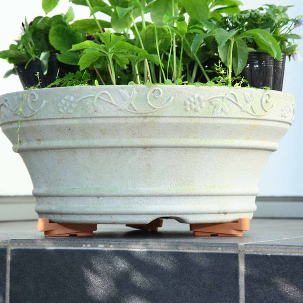 富士商 ポットアップ 鉢底上げ 12個入り F8035 1袋(12個入)（直送品