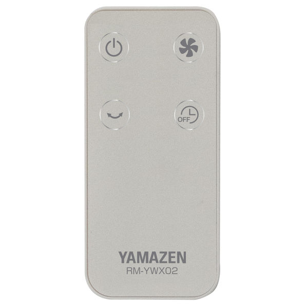 YAMAZEN 30cm DC壁掛け扇 ヘッド取り外し可能 風量3段階