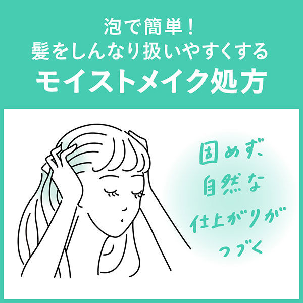 リーゼ 泡でらくらくまとめ髪フォーム 本体 200ml 花王 - アスクル