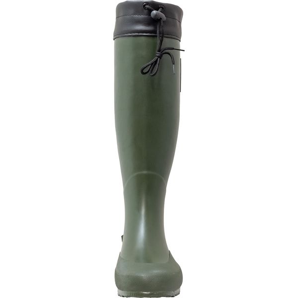 WOODS ユニセックス パッカブルレインブーツ wds010 KHAKI 23.0