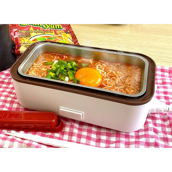 おひとり様お弁当箱炊飯器 2段式 90058 3個 トレードワン（直送品）