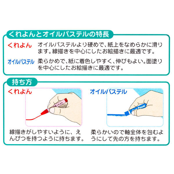 ぺんてる パッセル 単色 きみどり オイルパステル 10個 GHPAT17R