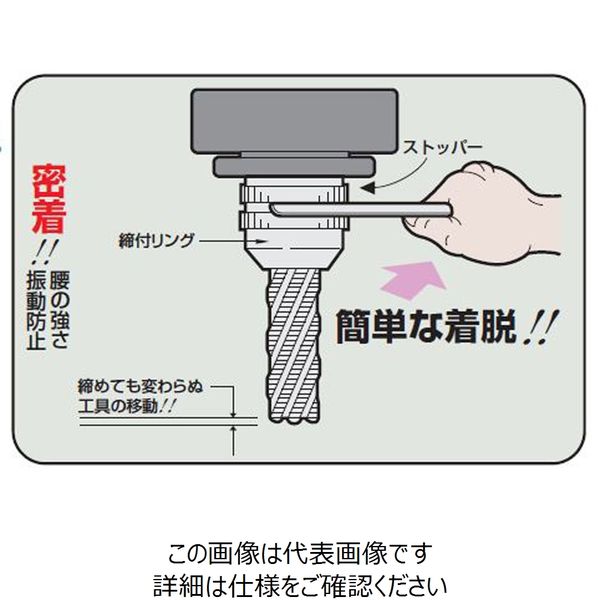 日研工作所 ミーリングチャック NBT50-C32-200 1P（直送品） - アスクル