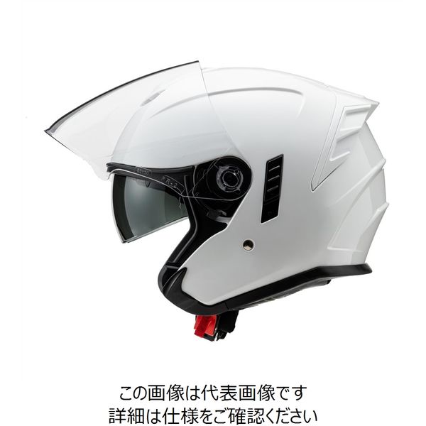 マルシン（Marushin） バイクヘルメット ジェット JE-1 フラットネイビー Mサイズ （57-58cm） MSJ2 1002524（直送品）