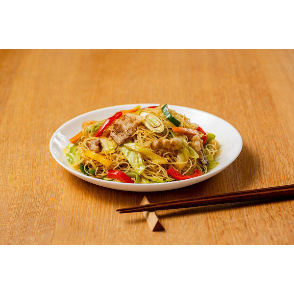 即席袋めん ケンミンカレー焼ビーフン 1セット（1個×10） ケンミン食品