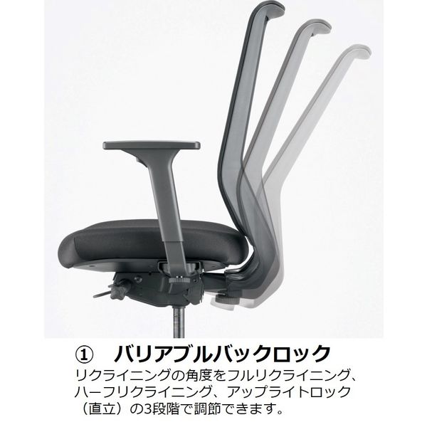 椅子(作業用ウマ兼用) ルネセイコウ プロワークチェア PW-500 作業用チェア 座面高さ調節