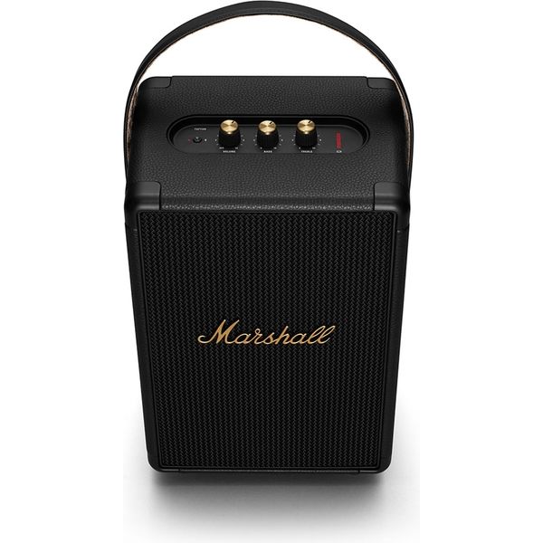 Marshall 大型ワイヤレスポータブルスピーカー ブラック&ブラス TUFTON