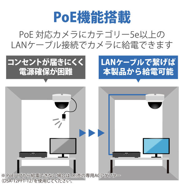 DXアンテナ ネットワークレコーダー 16ch対応 8TB CNE3RF81 DXアンテナ ネットワークレコーダー 16ch対応 8TB CNE3RF81