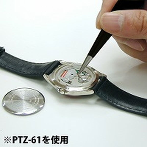 エンジニア ESDピンセット (標準/先細) PTZ-61 1個 - アスクル