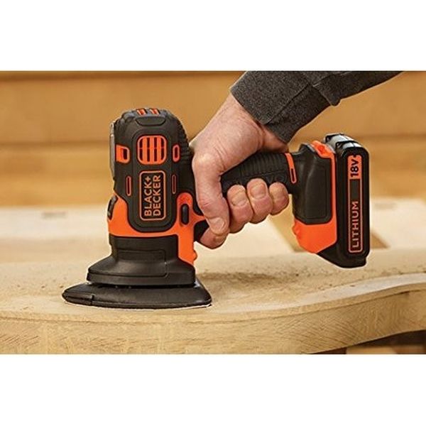 BLACK&DECKER EV0183P1 18Vマルチツール 電動工具 専用バック付き - その他