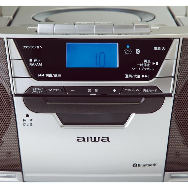 アイワ CDラジオカセットレコーダー CSD-MV20B（直送品） - アスクル
