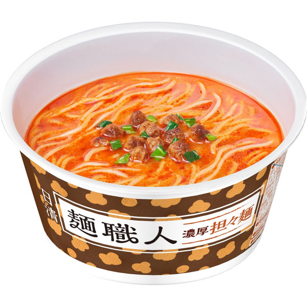 カップラーメン 日清食品 日清麺職人 担々麺 ノンフライめん インスタントカップ麺　1ケース（12食入）