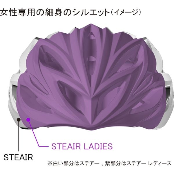 オージーケーカブト ステアー レディース パールホワイトブルー STEAIR Ladies（直送品）