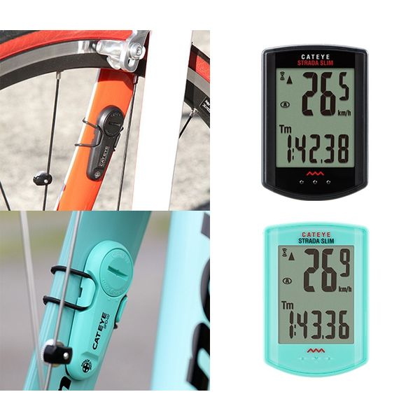 キャットアイ STRADA SLIM ブラック CC-RD310W（直送品） - アスクル