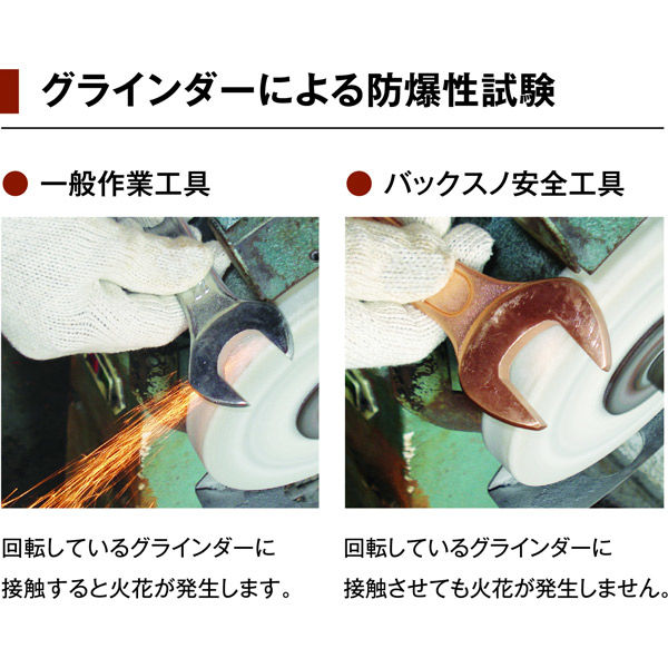 セール(SALE)開催中!ファッション通販 防爆工具】BAXNO(バックスノ) 防爆テストハンマー RBTH-150 ハンマー・くぎ抜き工具