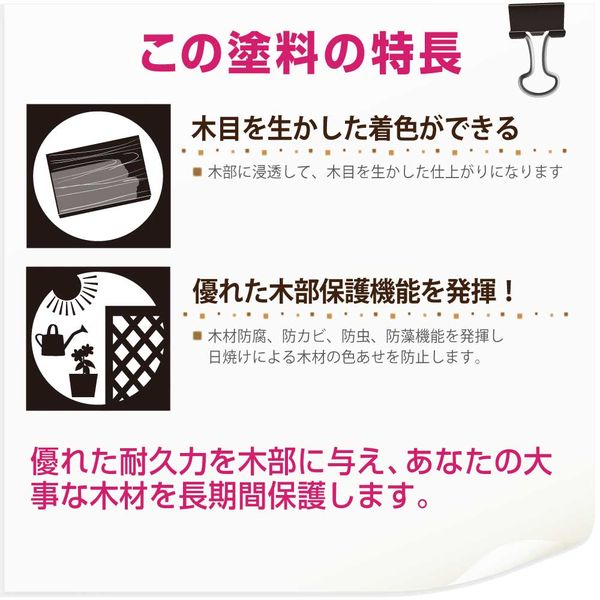 油性木部保護塗料 チーク 14L #00237643511140 カンペハピオ（直送品