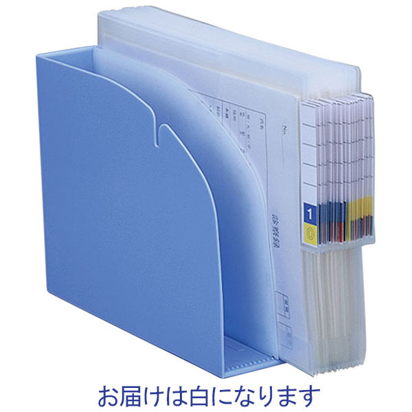 リヒトラブ ブックスタンド スリム2段 白 G1630-0 1セット（2個
