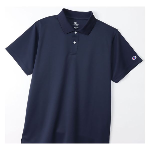 Champion(チャンピオン) ポロシャツ POLO SHIRT L ネイビー C3XS396 1