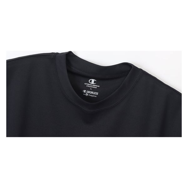 Champion(チャンピオン) 半袖 Tシャツ SHORT SLEEVE T-SHIRT XL ブラック C3XS395 1枚（直送品） - アスクル