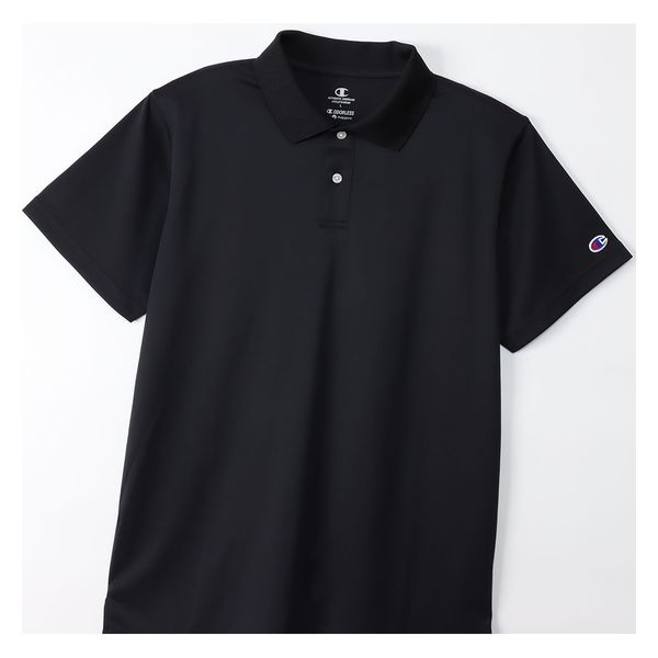 Champion(チャンピオン) ポロシャツ POLO SHIRT M ブラック