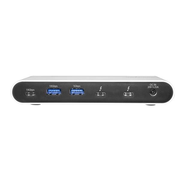 USBハブ Thunderbolt 3（USB Type-C）接続 [USB-C/A/TB3] 増設ハブ ドッキングステーション - アスクル