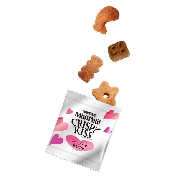 Amazon | モンプチ クリスピーキッス 猫用おやつ バラエティ