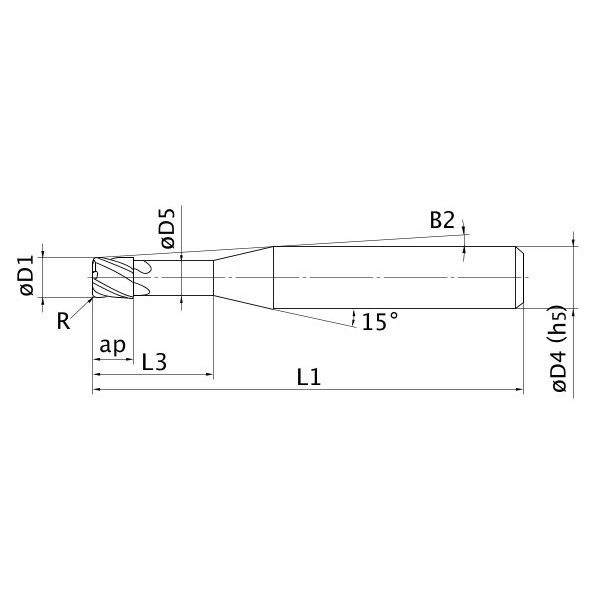 三菱マテリアル ディンプルバー VCPSRB D1000N30R05 1PC（直送品） 三菱マテリアル 01mm 半径許容差