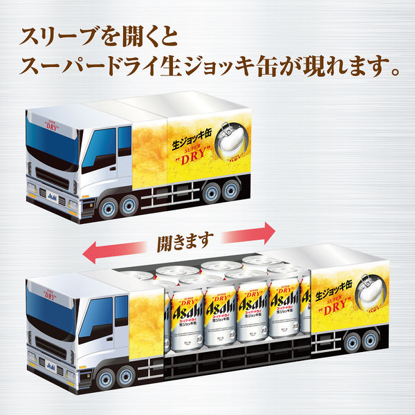 数量限定） アサヒスーパードライ 生ジョッキ トラック型