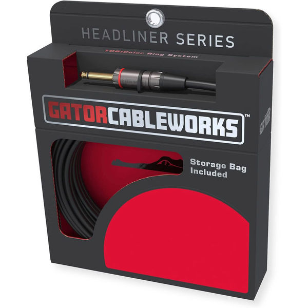 GATOR ゲーター GCWH-INS-10QT [楽器用ケーブル ミュートスイッチ付き