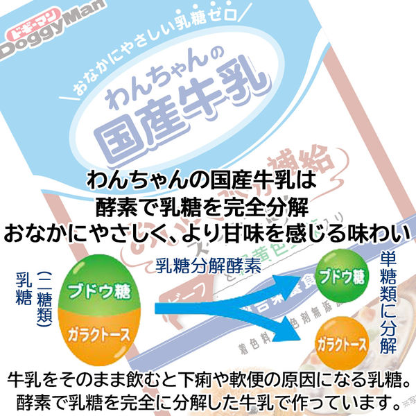 ドギーマン わんちゃんの国産牛乳スープごはん ビーフと緑黄色野菜入り