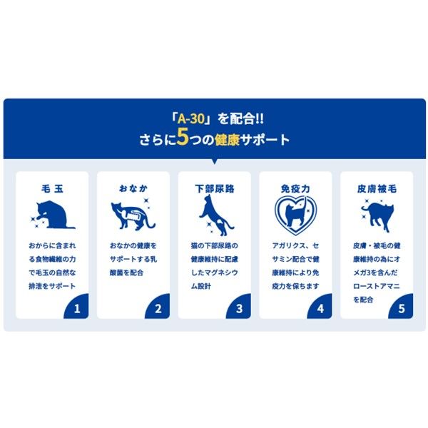 AIM30 猫 15歳以上の室内猫用 腎臓の健康ケア フィッシュ 国産 600g 1