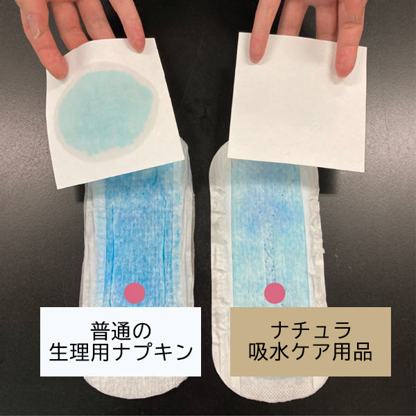 ナチュラ 吸水ケア・おりものシート さら肌さらり吸水パンティ