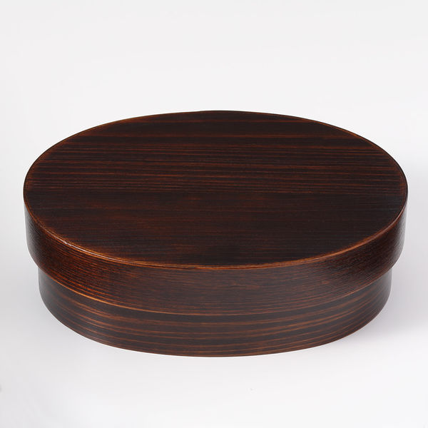 茶道具　木製本漆塗　黒真塗　五段縁高重　弁当箱　V　R8335B 茶道具菓子器縁高重黒真塗天然木製本漆塗五段重美品