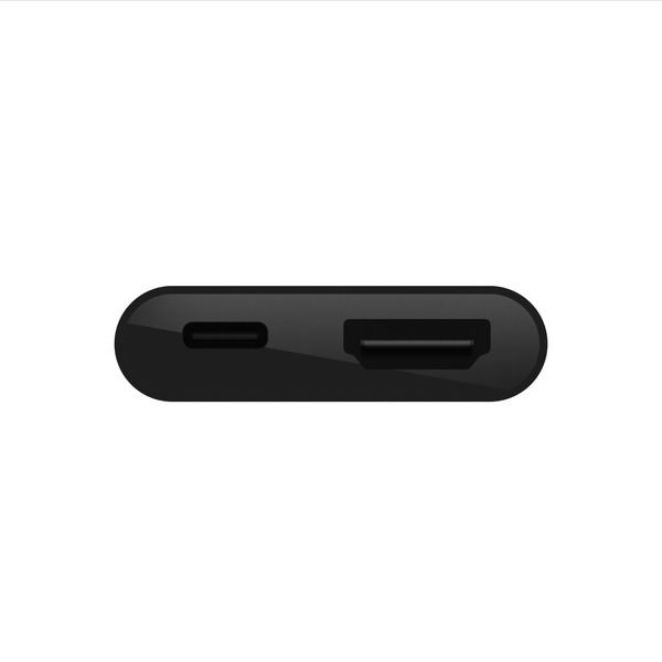 Belkin AVC002btBK USB-C to HDMI + USB-C 60W PD 変換アダプタ