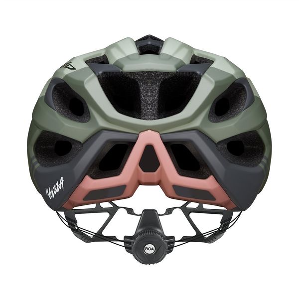 オージーケーカブト ヘルメット VOLZZA サイズ:L/XL Gー2マットオリーブ 20611750 1個（直送品）