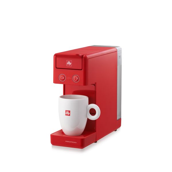 illy y3.3 コーヒーカプセルマシン/ 変圧器・カプセル付き