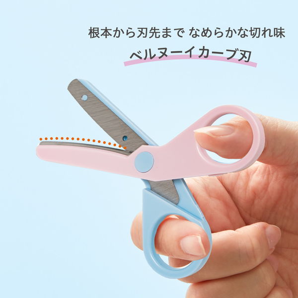 プラス はさみ チームデミ シザーズ もも 31447 1個 - アスクル