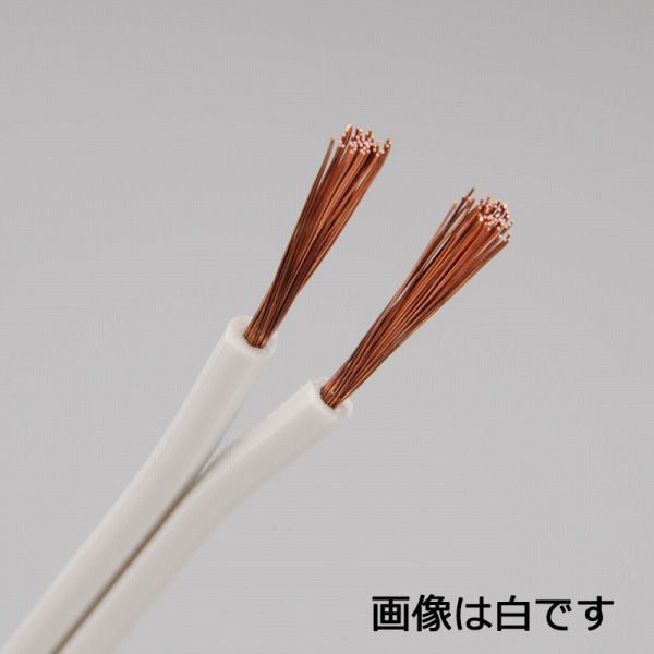 平行線 オーム電機 ビニール平行線 VFF 1.25mm2 10m 白 04-7333 1個
