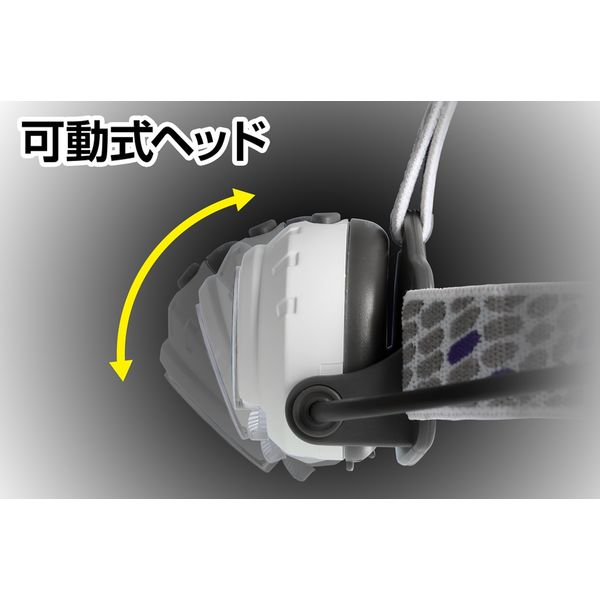 ジェントス HWヘッドライトAG HW-AG333HD 1個 - アスクル