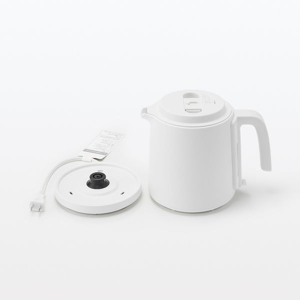 無印良品 電気ケトル 0.8L MJ-KES08 良品計画 - アスクル 無印良品 電気ケトル 0.8L MJ-KES08 良品計画 - アスクル