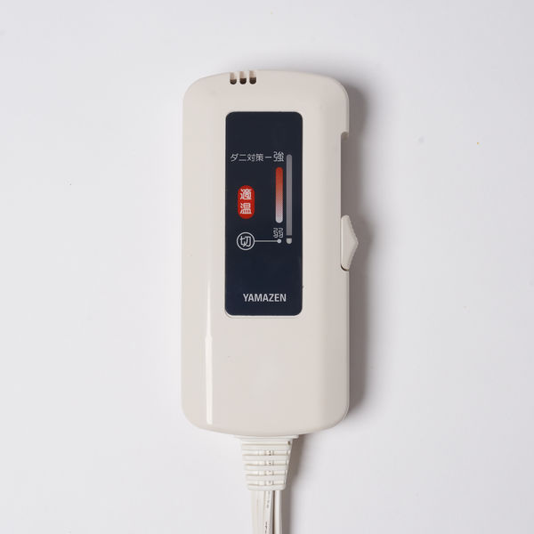 YAMAZEN 洗える 電気ひざ掛け毛布 120×60cm 表フランネル・裏