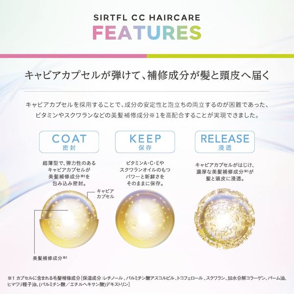 サートフル sirtfl ＣＣシャンプー セット スムース モイスト