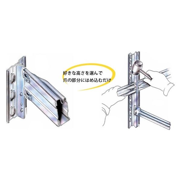 軒先渡し】METALSISTEM SUPER123 メタルシステム 4段 幅527×奥行250×高